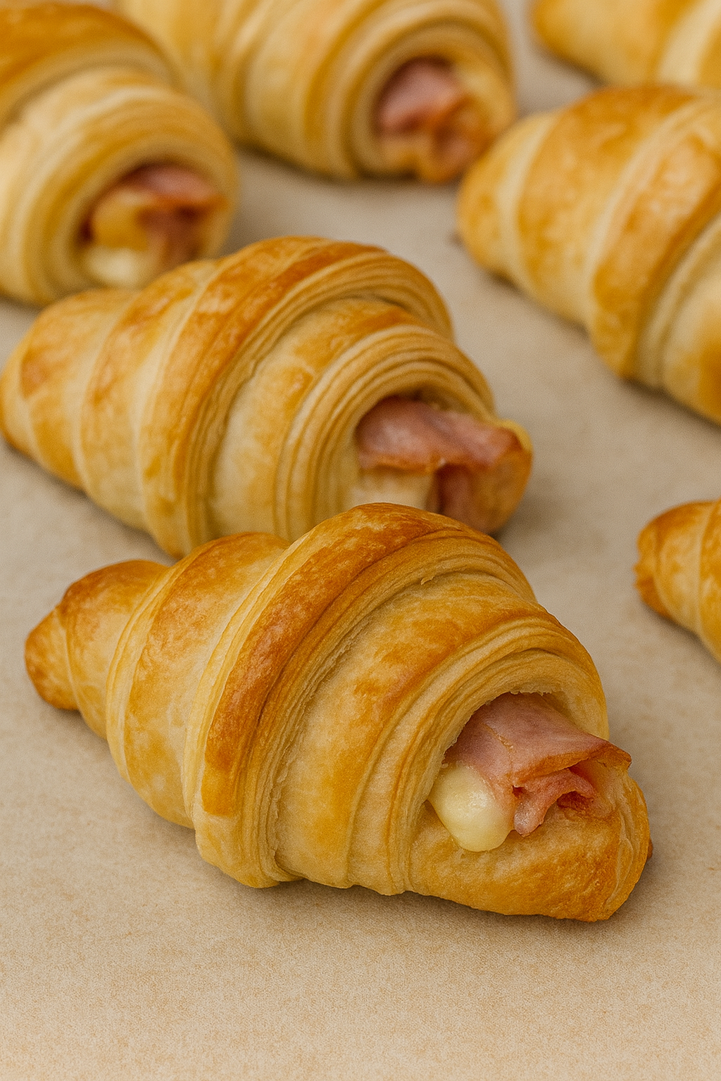 Croissant Presunto e Queijo