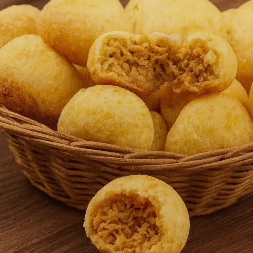 Pão de Queijo Recheado Frango (1kg)
