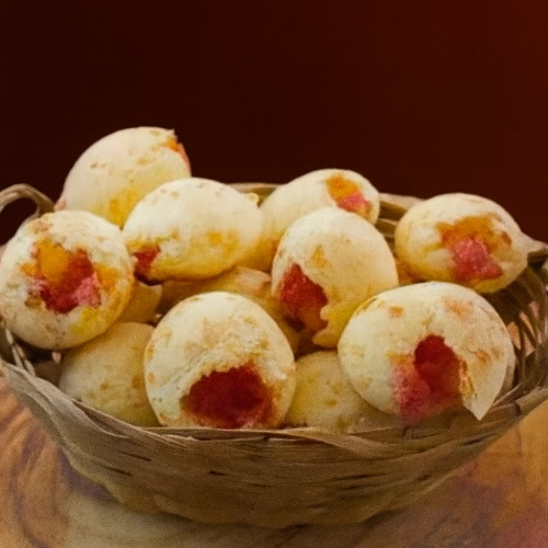 Pão de Queijo Recheado Goiabada (1kg)